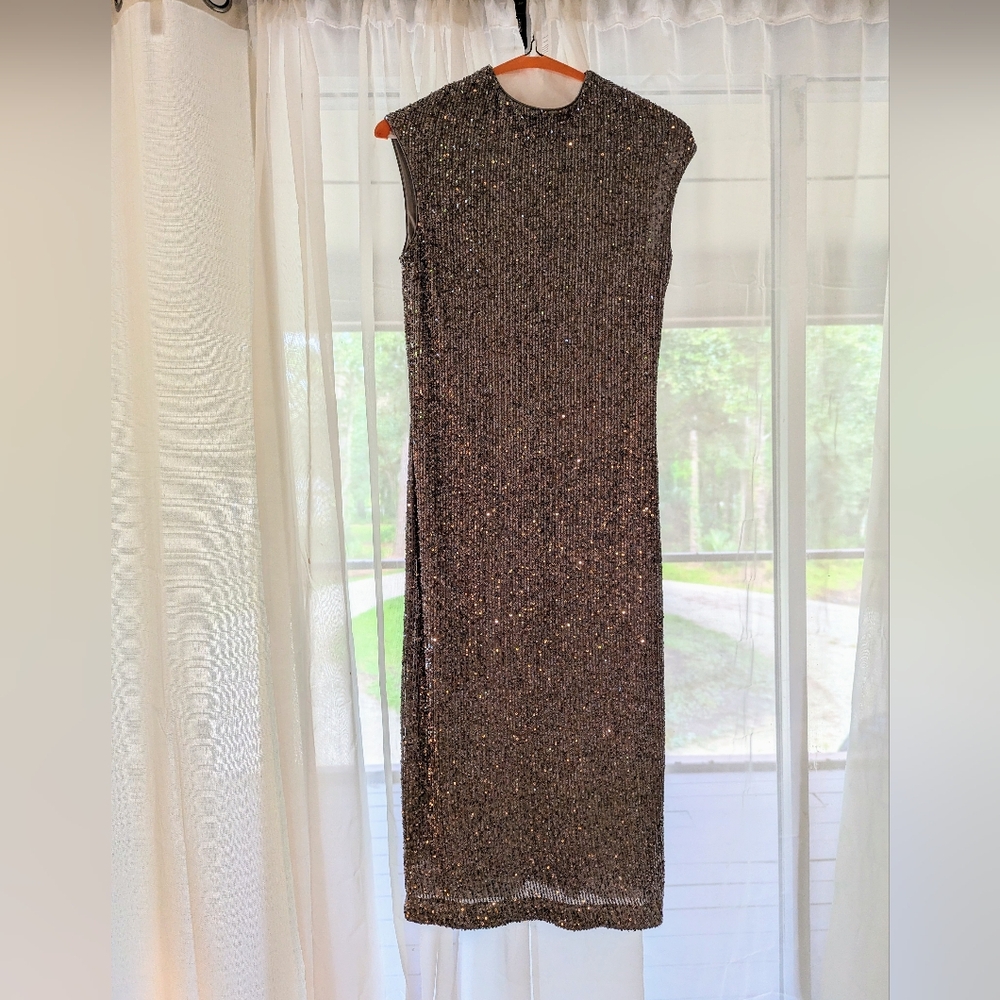 Calvin Klein sequin dress Sz 4